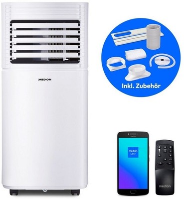 24h versand Mobile Klimaanlage  7000 BTU Klimagerät max. 25m² WIFI Fenster-Kit