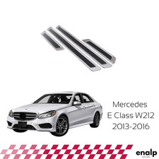 Chrom Einstiegsleisten Schutz Blende 4tlg für Mercedes E W212 2013-2016