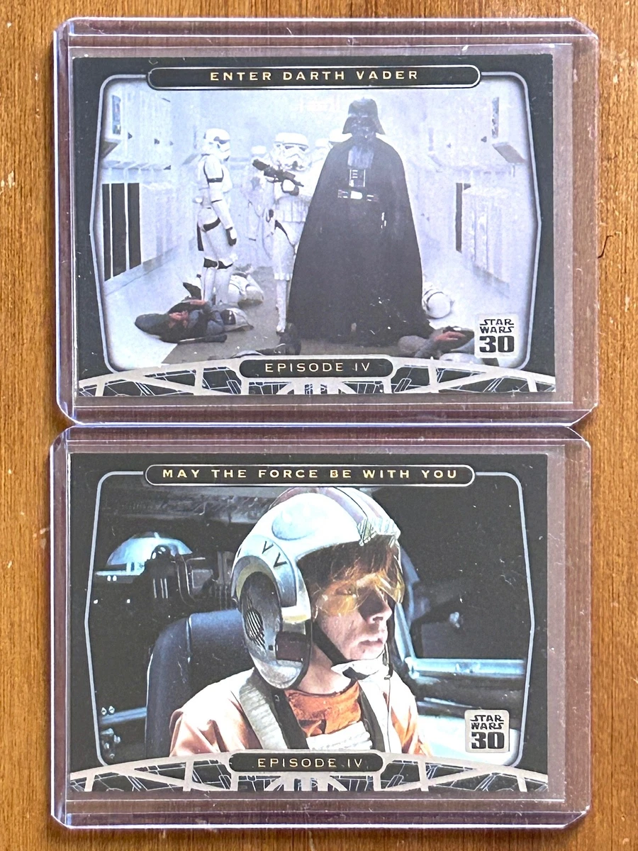 25+ Star Wars 30th Anniversary Trading Cards for sale | Updated