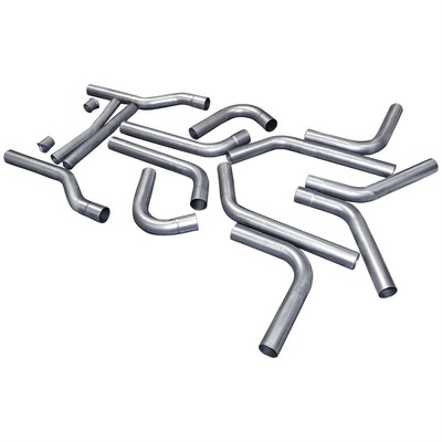 Flowmaster 15937 Universal Mandrel Bent Dual Exhaust Tailpipe Kit 3'' Dia