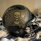 Mike Evans Signed Tampa Bay Buccaneers STS Full size Rep. Helmet BAS Witness