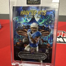 Haunted Hits Omarion Hampton /1 #HHCA-OH Blue Colormatch