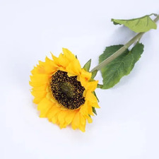 22 Heads Single Sunflower Artificial Flower Sunflower Home Hotel Wedding Decorat