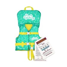 Dark Lightning USCG Approved Infant Life Jacket 0-30 lbs, Swim Vest for Baby/...
