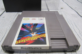 RoadBlasters NES Nintendo Entertainment System 1988 cartucho de juego con chaqueta antipolvo