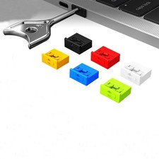 2/5pcs/10Pcs USB Port Safety Lock Quick Use USB Port Blockers for Data Defense