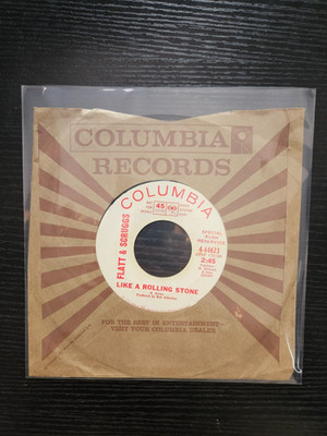 Flatt & Scruggs - Like a Rolling Stone 7'' Promotional 45