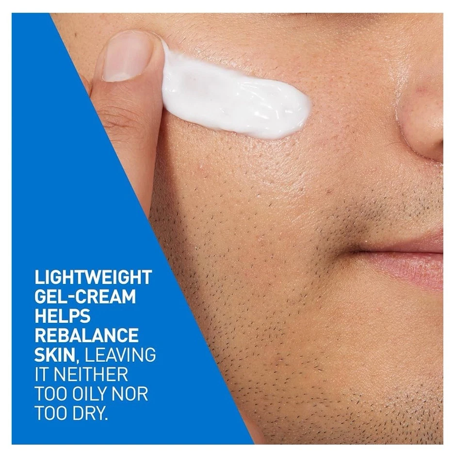 Gel-Crema Hidratante Cerave Oil Control Hidratante Facial 3oz - Nuevo Foto 3 de 4
