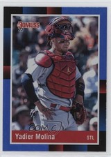 2022 Panini Donruss Retro 1988 Holo Blue Yadier Molina #263 0b0