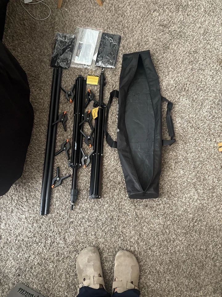 Emart Photo Video Studio Backdrop Support System Kit with Carry Bag - Image 2 of 4