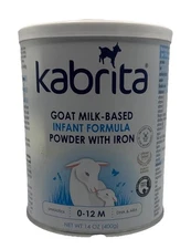 Kabrita Goat Milk Infant Formula Easy to Digest Baby Formula 0-12 Months - 14 Oz
