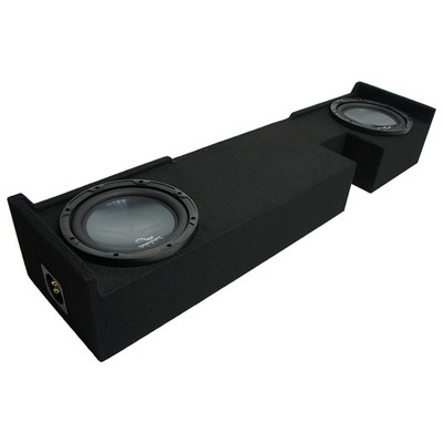 2000-2003 Ford F-150 Ext Super Cab Truck Harmony R104 Dual 10'' Sub Box Enclosure