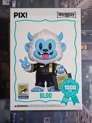 Thrilljoy Pix! Bloo Jumpsuit SDCC Con Sticker Limited to 1000 Pieces