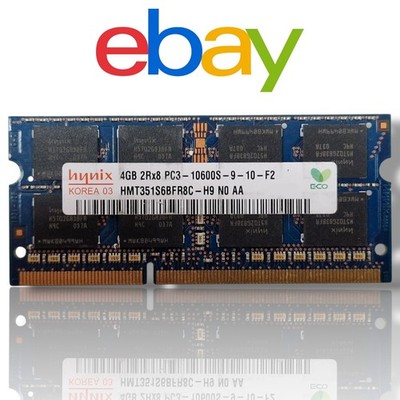   SK hynix 4GB DDR3 1333MHz PC3-10600S SO-DIMM Laptop RAM   #2042
