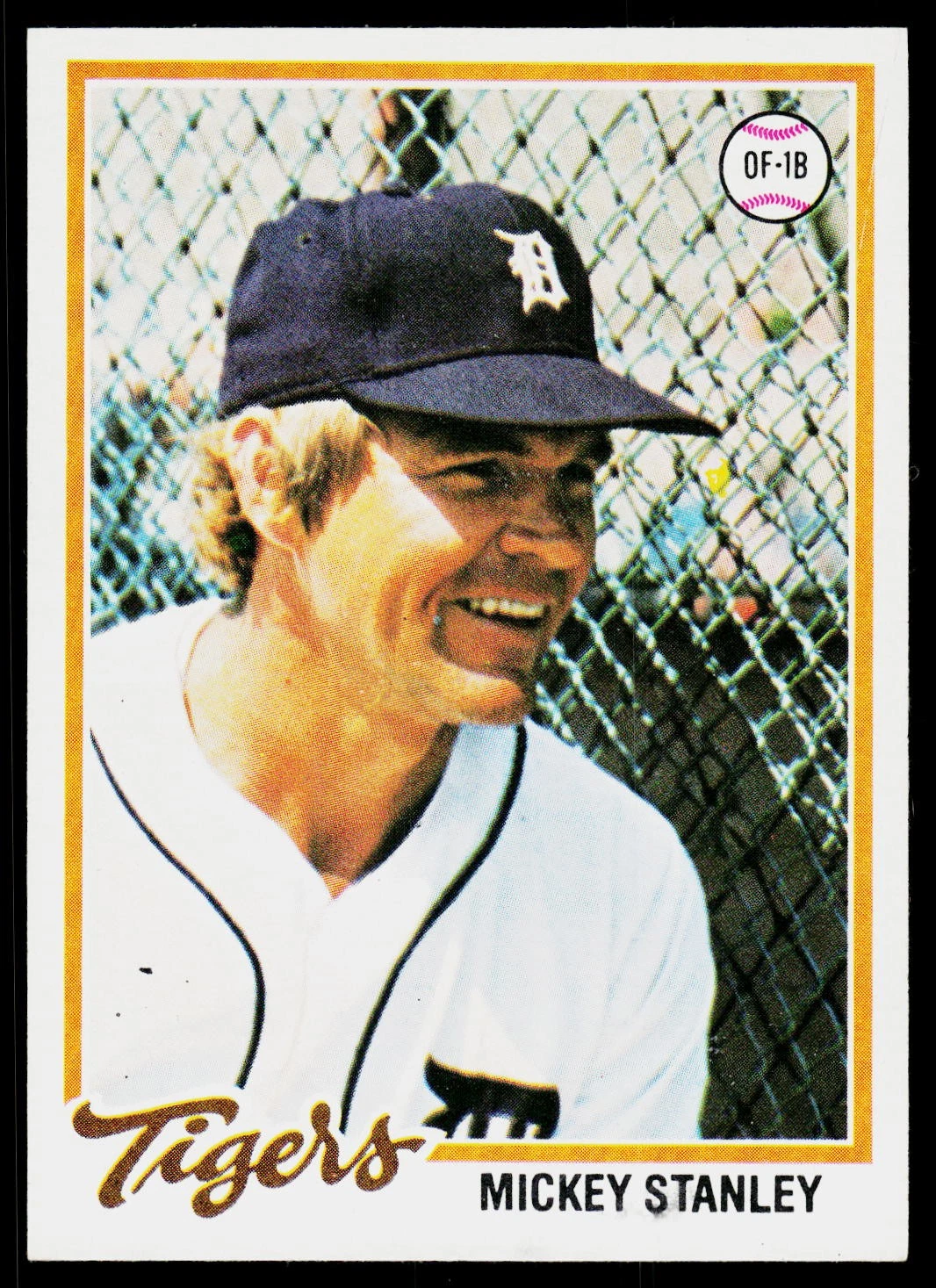 1978 Topps #232 Mickey Stanley - POOR