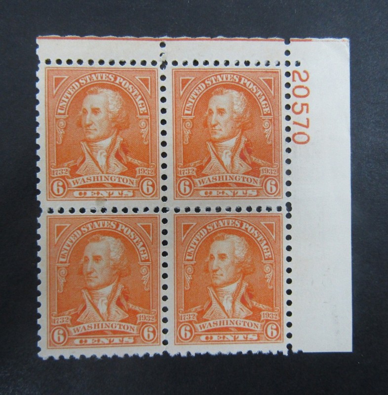 nystamps US Plate Block Stamp # 711 Mint OG NH P # Block        L10x3120