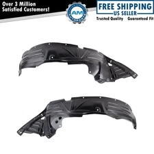 Front Inner Fender Liner Set For 2007-2008 Honda Element HO1248129 HO1249123