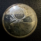 Canada 1964 - 25 Cent Quarter Canadian Coin - 80% Silver Ka105