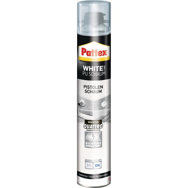 1K-Pistolenschaum White Line PUS75 750 Ml B2 Weiß M.Einw.-Handsch.Dose Pattex-image