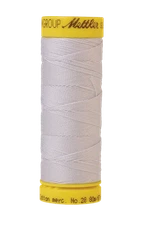 White 2000 | Silk-Finish Cotton 28wt - #9128 (80M / 87Y Spool) | Mettler