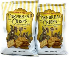 Trader Joe's Cornbread Crisps Priority-2 Pack Sweet & Salty