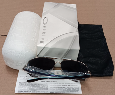 Oakley Feedback OO4079-07 Polished Chrome Prizm Sapphire  display picture 2