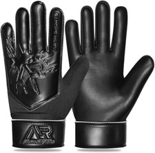 Soccer Goalie Gloves,Football Goalkeeper Gloves for Kids Boys Youth Children Dou