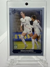 2022 Parkside Paramount NWSL Blue Parallel Diana Ordonez Rookie Card #’d /25. rookie card picture