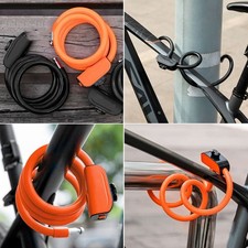 Bike Cable Lock Multicolor Anti-theft Locks for Bicycle Electric Bike Steel Lock