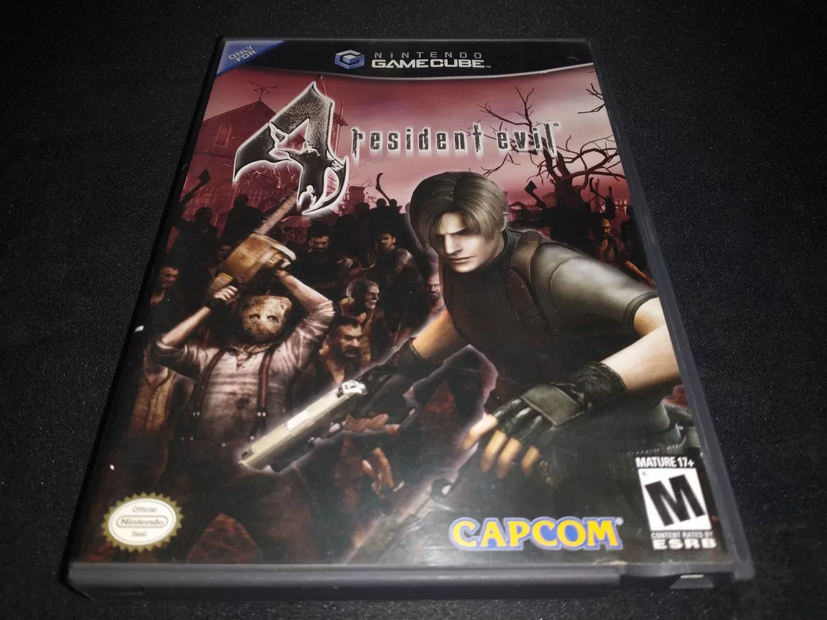 Resident Evil 4 Authentic Nintendo Gamecube Game 