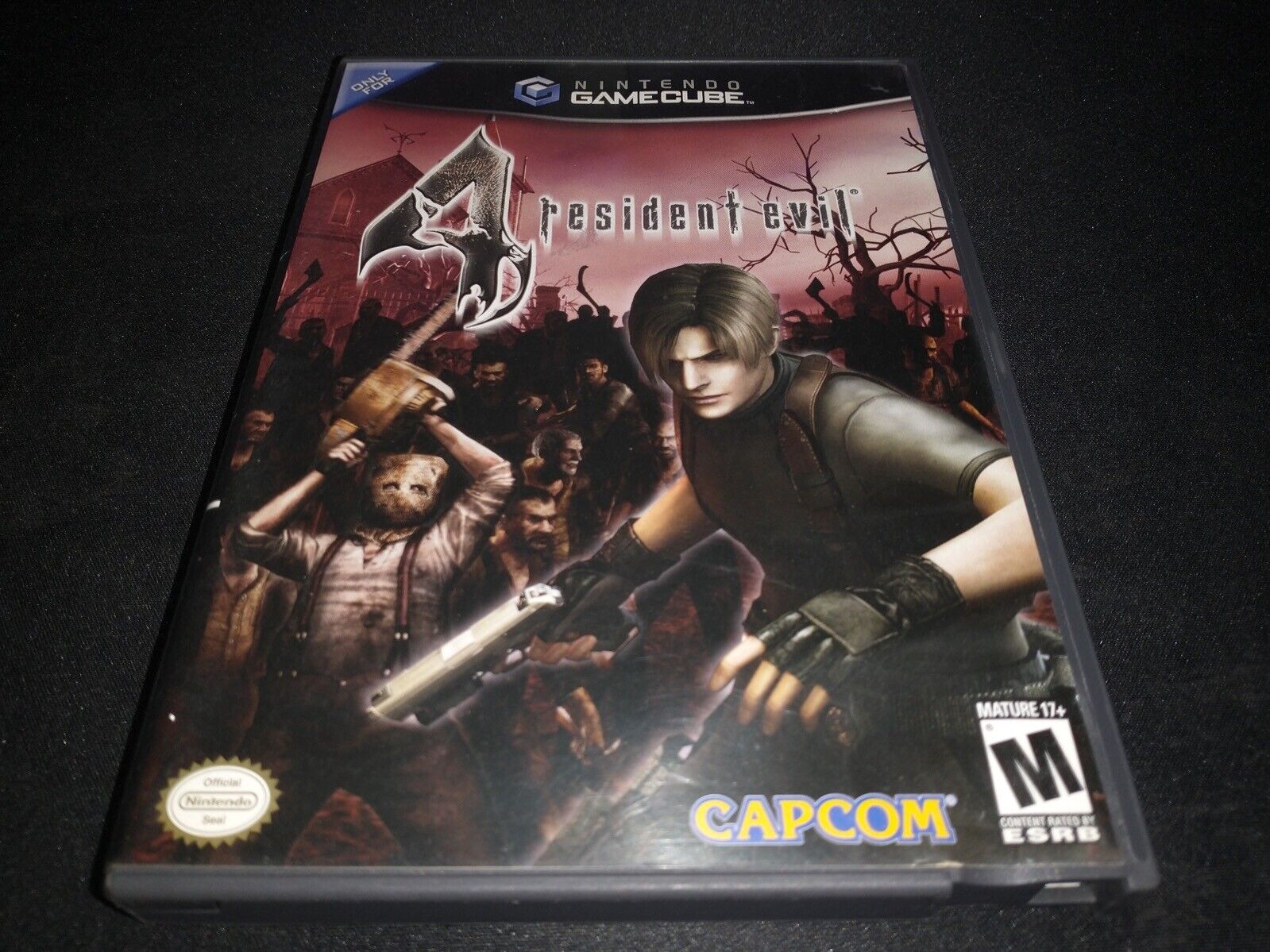 Resident Evil 4 Coaster: Gamecube Game Style Front and Back -  Denmark