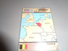 1991 Pro Set Desert Storm Card #9 Geography Belgium
