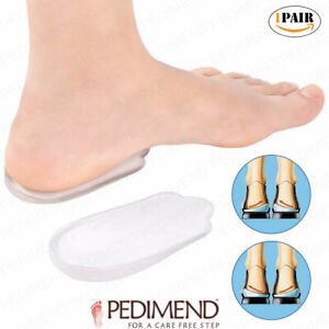 Heel Support Pad Cup Silicone Gel Posture Corrector Pronation Supination Insoles