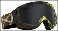 NEW ANON FIGMENT SNOWBOARD SNOW GOGGLES SPILL GREY LENS PRINT MIRROR