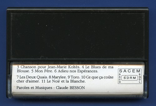 K7 Audio - Claude Besson - Baladin, Baladine - Chansons - 1993 - Picture 2 of 2