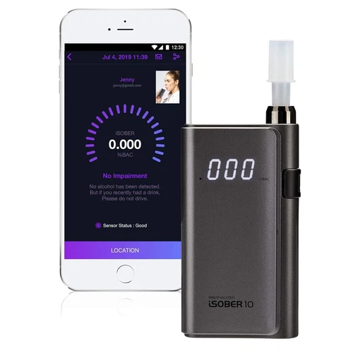 10 Breathalyzer | HSA/FSA Eligible | DOT, NHTSA Compliant Alcohol Tester