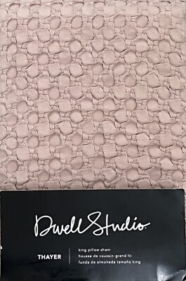 Dwell Thayer Quartz King Sham Pillow Sham