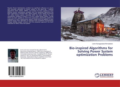 Bio-inspired Algorithms for Solving Power System optimization Problems | Buch