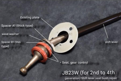 Shift Lever Seat Bush Repair Kit JDM Parts for Suzuki Jimny JB23W