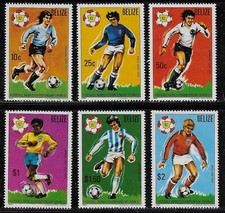 Belice Scott #s 601 - 606 MNH