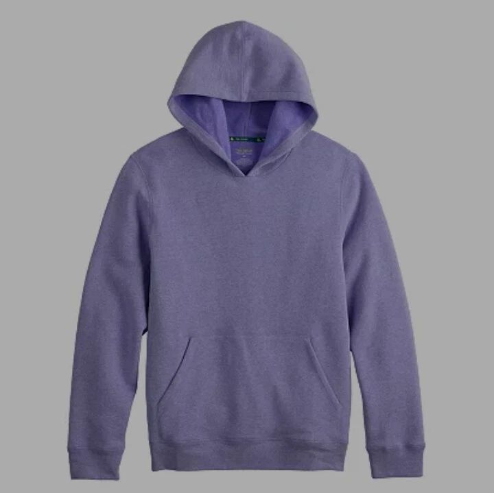 Men's Tek Gear Ultrasoft Fleece Pullover Hoodie Light Blueish