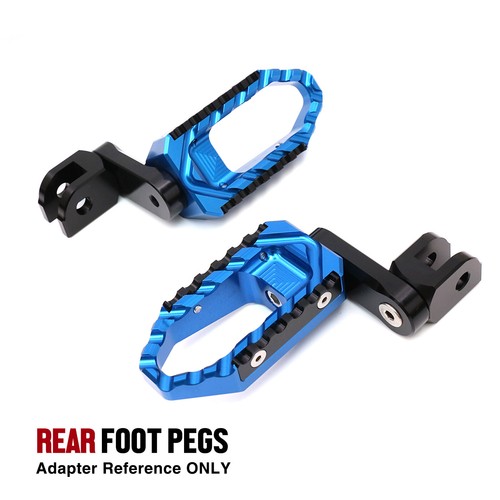 Black TRC 40mm Adjustable Rear Footpegs For Honda NC750X 14-18 19 20 21 22 23 24 - Picture 9 of 13