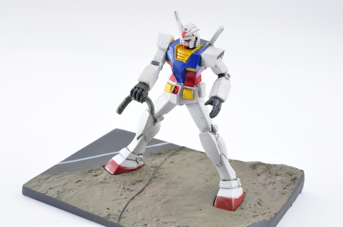 BANDAI  ガンダム polystone collection Mobile Suit Gundam RX-78 Polystone Collection Scene G1~G23