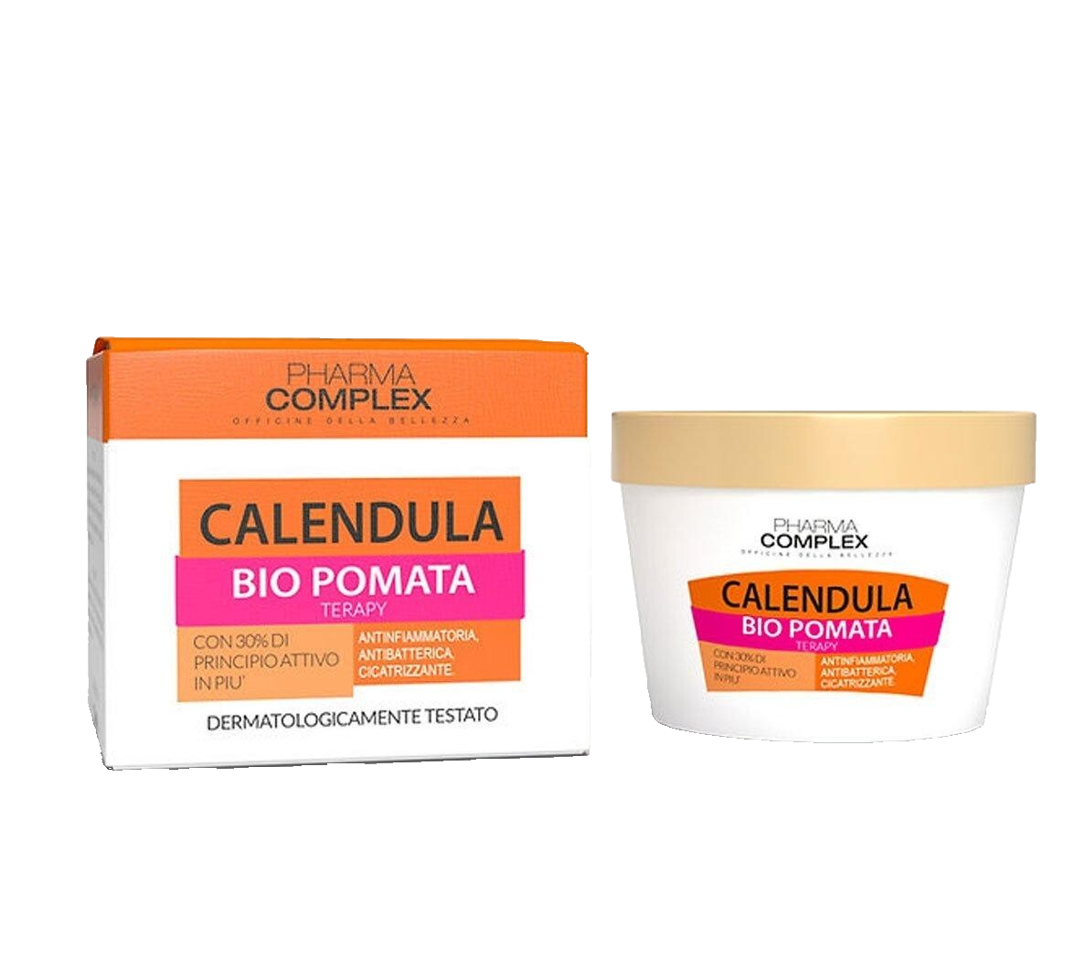 Crema Corpo Bio Pomata Calendula Lenitiva Idratante Pelli Secche Delicate 250ML