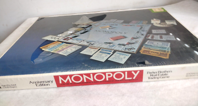 Vintage Monopoly 1974 Anniversary Edition *FACTORY SEALED* Bought