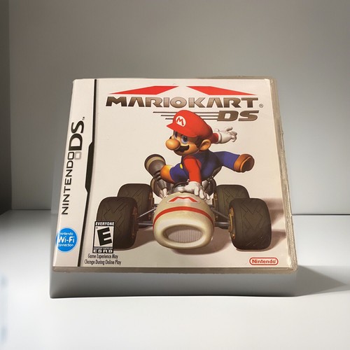 Mario Kart Racing Game Nintendo DS In Authentic Clear Case Complete And Working - Picture 1 of 6