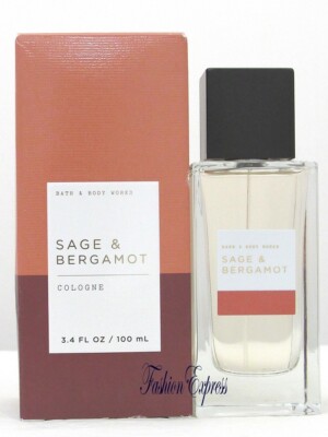 BATH BODY WORKS SAGE BERGAMOT MEN'S COLOGNE