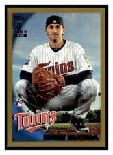 2010 Topps #471 Drew Butera Gold #/2010