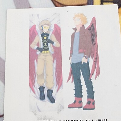 My Hero Academia Hawks Anime Body Pillow Cover Husbando Dakimakura Hugging New