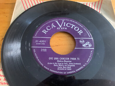 7'' USA Beny Moré und sein Orchester - Kamille / Hören Sie ein Lied für Sie